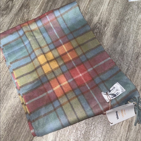 EDINBURGH CASHMERE SCARF BUCHANAN ANCIENT - Picture 3 of 4